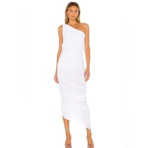Norma Kamali Diana Dress White